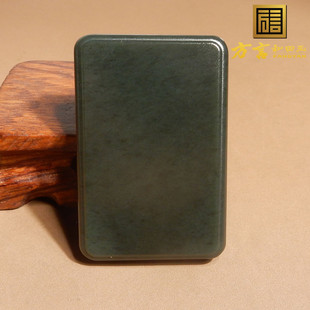 嗨翻天方言和田玉精品特色佩戴新疆塔县青玉平安无事牌吊坠挂件R5