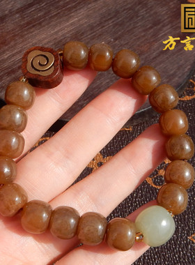 新疆且末料老熟红糖10mm老型手串