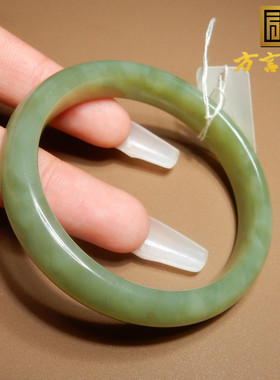 方言新疆且末老坑黄口52mm手镯