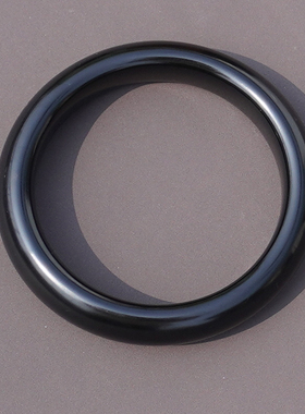 方言和田玉漆黑如墨墨玉籽料手镯