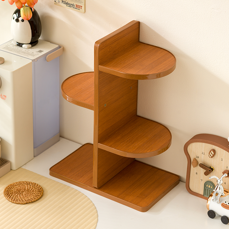 桌面置物架杯子收纳架子餐桌台面工位水杯咖啡杯茶具桌上小型杯架