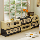 飘窗柜阳台储物柜子防晒靠墙一体榻榻米收纳柜杂物置物架空间利用