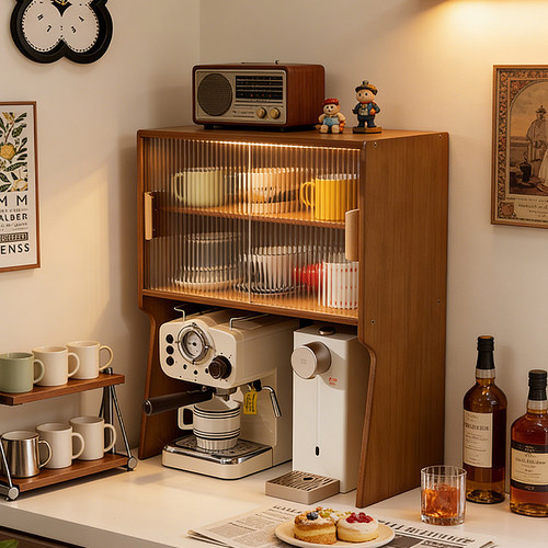 十一维度台面分层置物柜