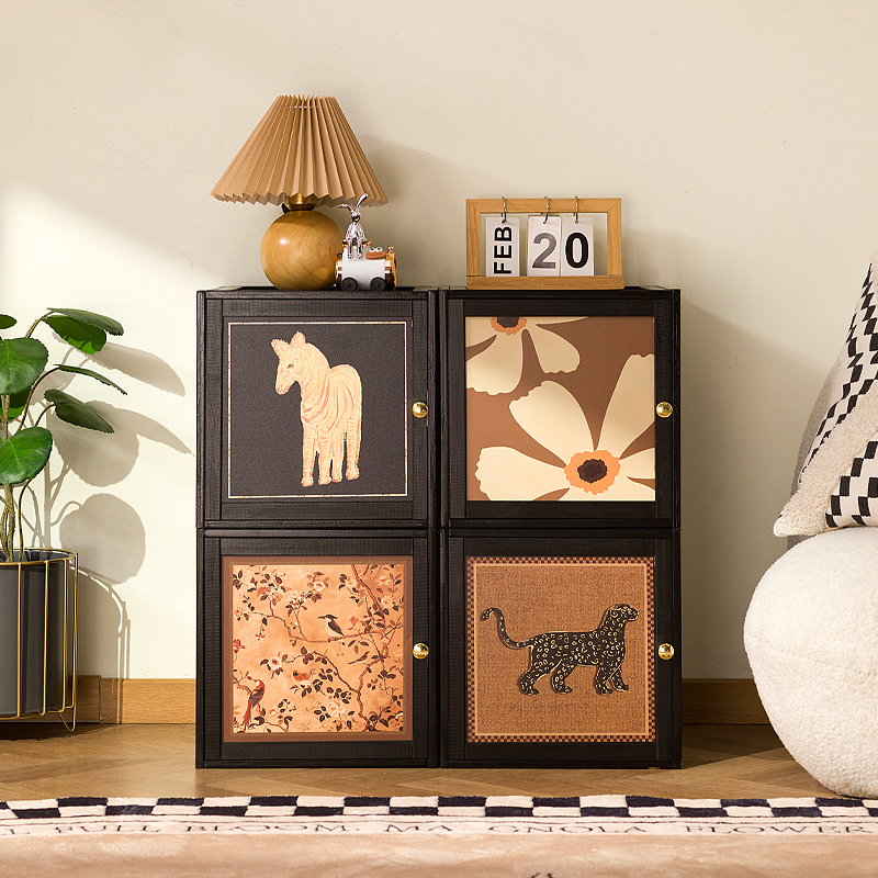 十一维度中古风自由堆叠收纳箱