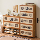 架子多层简易置物2025新款 鞋 柜家用门口入户收纳柜一体靠墙玄关鞋