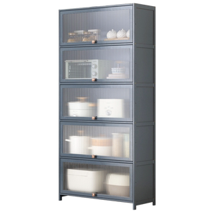 餐边柜靠墙柜子厨房置物架橱柜储物柜收纳家用简易碗柜客厅茶水柜