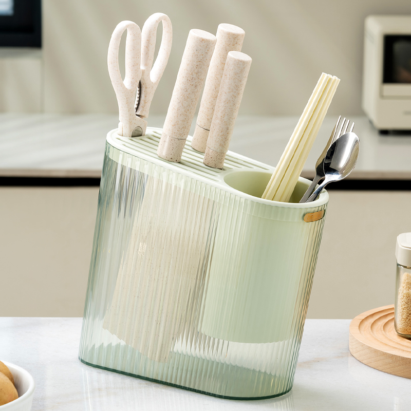 十一维度长虹透明可拆卸沥水刀架