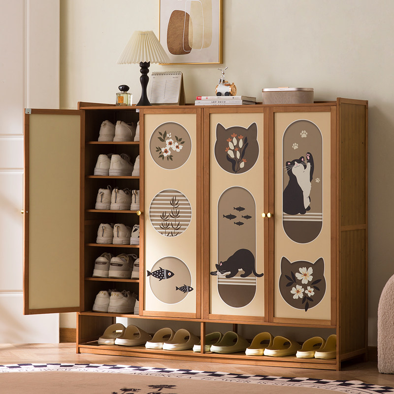 鞋柜家用门口入户收纳柜一体靠墙玄关鞋架子多层简易置物2025爆款,住宅家具,鞋柜,淘宝优惠券,粉丝福利购,淘宝优惠卷