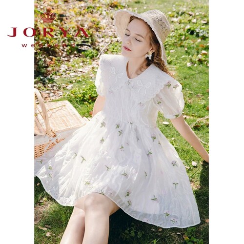 JORYA weekend专柜正品春夏甜美EJWCBR54连衣裙1880元