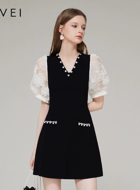 专柜正品春夏时尚成熟Q0360047艾薇针织连衣裙2180元