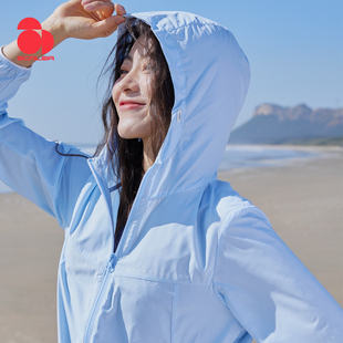 SCALER思凯乐零感原纱UPF100 防紫外线防晒服 防晒衣女款 新款