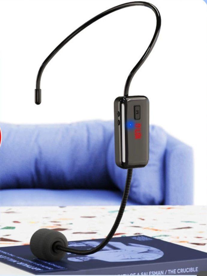 漫步者mf5无线版扩音器协讯达F08FM调频式头戴耳麦教师导游教学