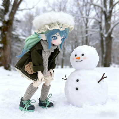 8分bjd娃衣11-17厘米潘妮邦倪兔阿巳体可动人偶盲盒12分ob11衣服