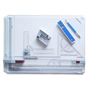 a3绘图板丁字尺设计师画图手绘板工程制图画图板建筑考试工具套装