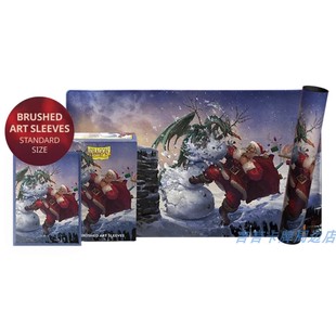 《言言》龙盾2025圣诞节 艺术牌套牌垫 限定款 宝可梦 万智牌