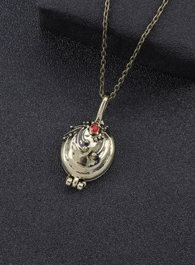 马鞭草周边katherine猫眼石项链