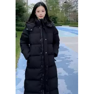 2026年曲恩娜女款新款爆款中长款过膝时尚加厚极寒宽松品牌羽绒服