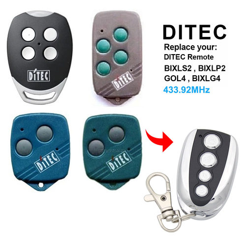 DITEC GOL4 BIXLG4 BIXLP2 BIXLS2 遥控器 433mhz DITEC remote