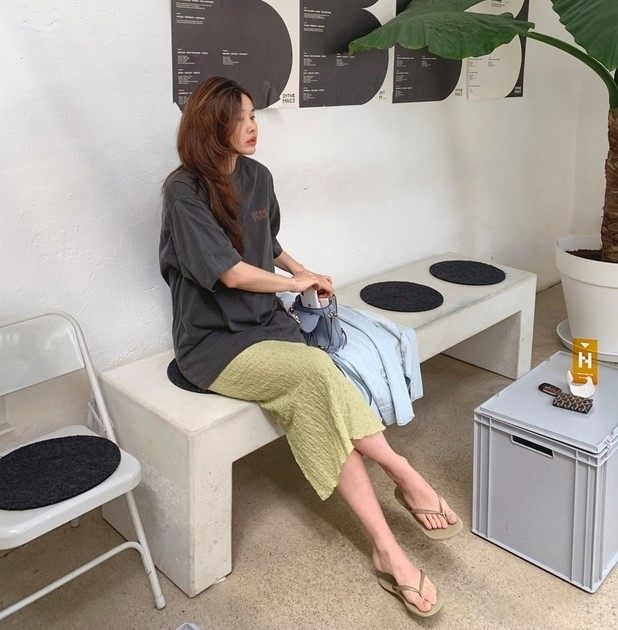 本本韩国直发prost-j官网制作正品4.14新品气质褶皱长款半身裙|ruв категории Женская одежда, юбка - от Buy2taobao.com для оказания профессиональной услуги покупки агента Taobao