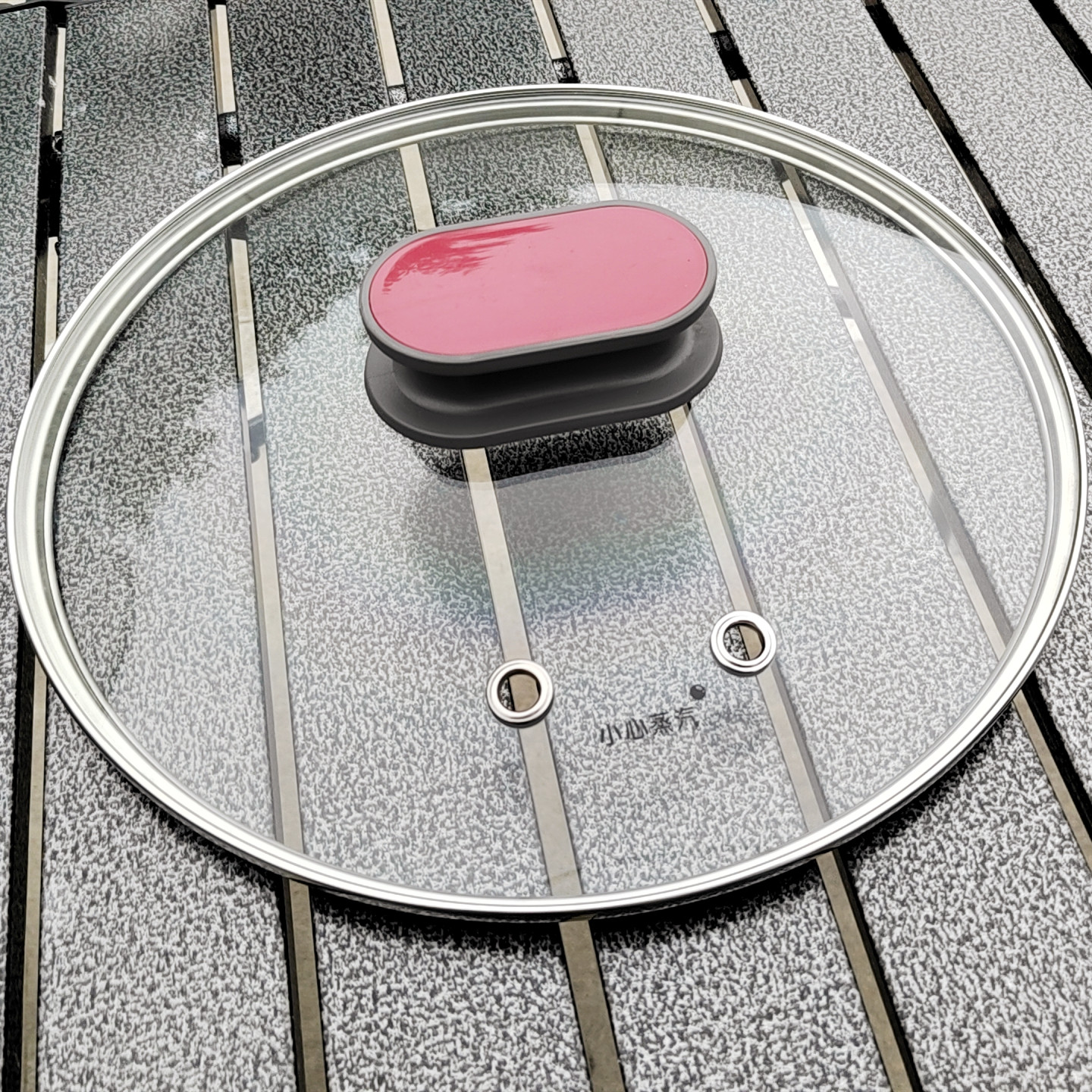 电蒸锅盖304材质钢化玻璃原装配