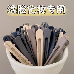 无痕鸭嘴夹刘海夹前额黑色发夹侧边碎发一字后脑勺女夏季 头饰发卡