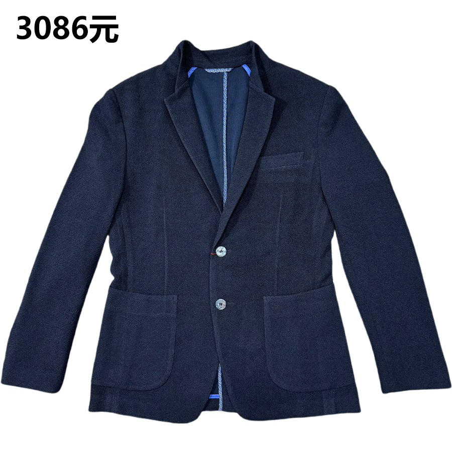 品牌正品商场撤柜男士商务单西服时尚都市休闲西装外套修身两粒扣