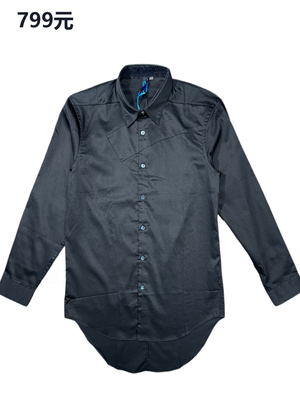 正品专柜799元男士纯棉长袖衬衫