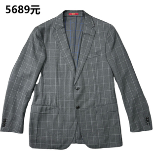 时尚 男士 休闲单西服两粒单排扣 意大利进口130高支纯羊毛 品牌正品