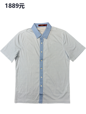品牌撤柜1889元商务休闲纯棉T恤