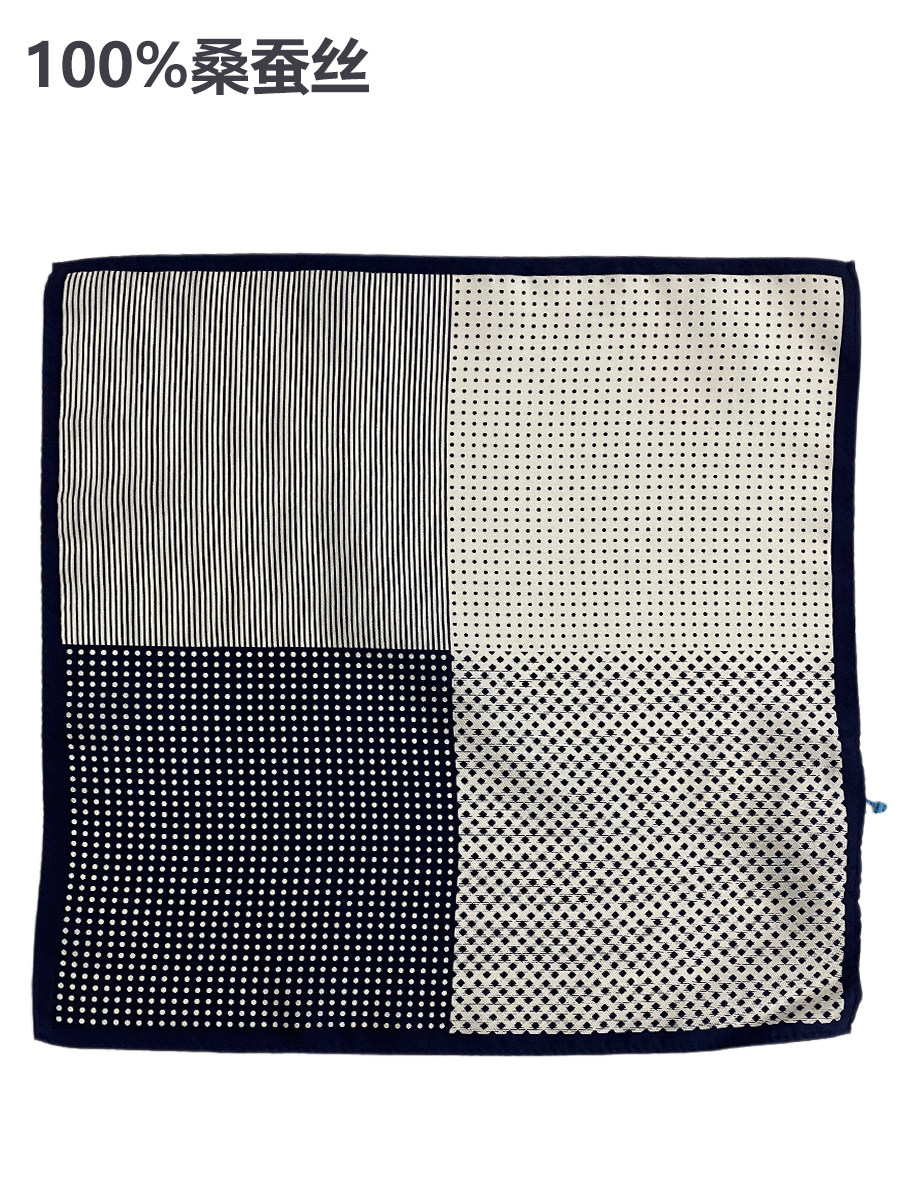 品位提升专柜正品男士纯桑蚕丝 西服口袋巾西装方巾 结婚聚会韩版