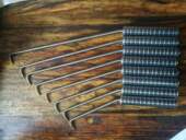 昆明市小板桥金鑫高硬度桩芯钢扎钩钢筋钩扎勾杆子8.1全防滑手柄