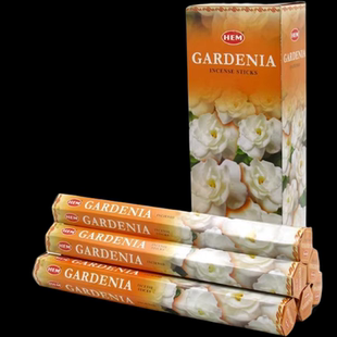 进口印度香HEM Gardenia 栀子花香线香香薰熏香室内家用净化空气