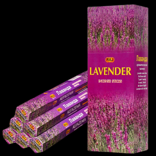 RAJ印度香 薰衣草Lavender 原装进口手工香薰熏香线香味持久清香