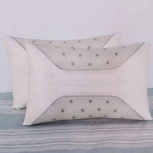 乌拉草干草枕头枕芯东北三宝颈椎琥珀石全棉酒店男女成人家用包邮