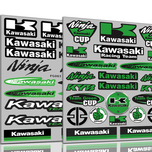 适用川崎ninja摩托车装饰贴纸
