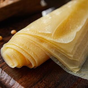 兴宁豆腐皮豆皮头层皮梅州客家特产腐卷原材料优质黄豆制作干货