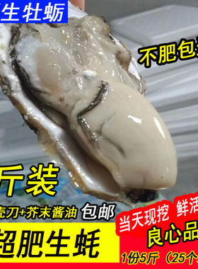 生蚝牡蛎非即食海鲜水产品包邮