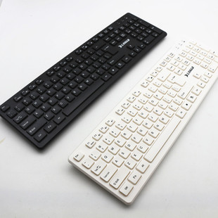 炫光无线单键盘笔记本台式机通用键盘