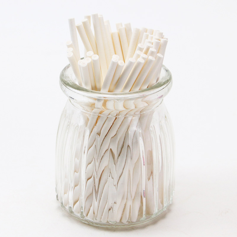 蛋糕白色彩色棒棒糖纸棒 棒棒糖棍糖果巧克力蛋糕棒子烘焙工具