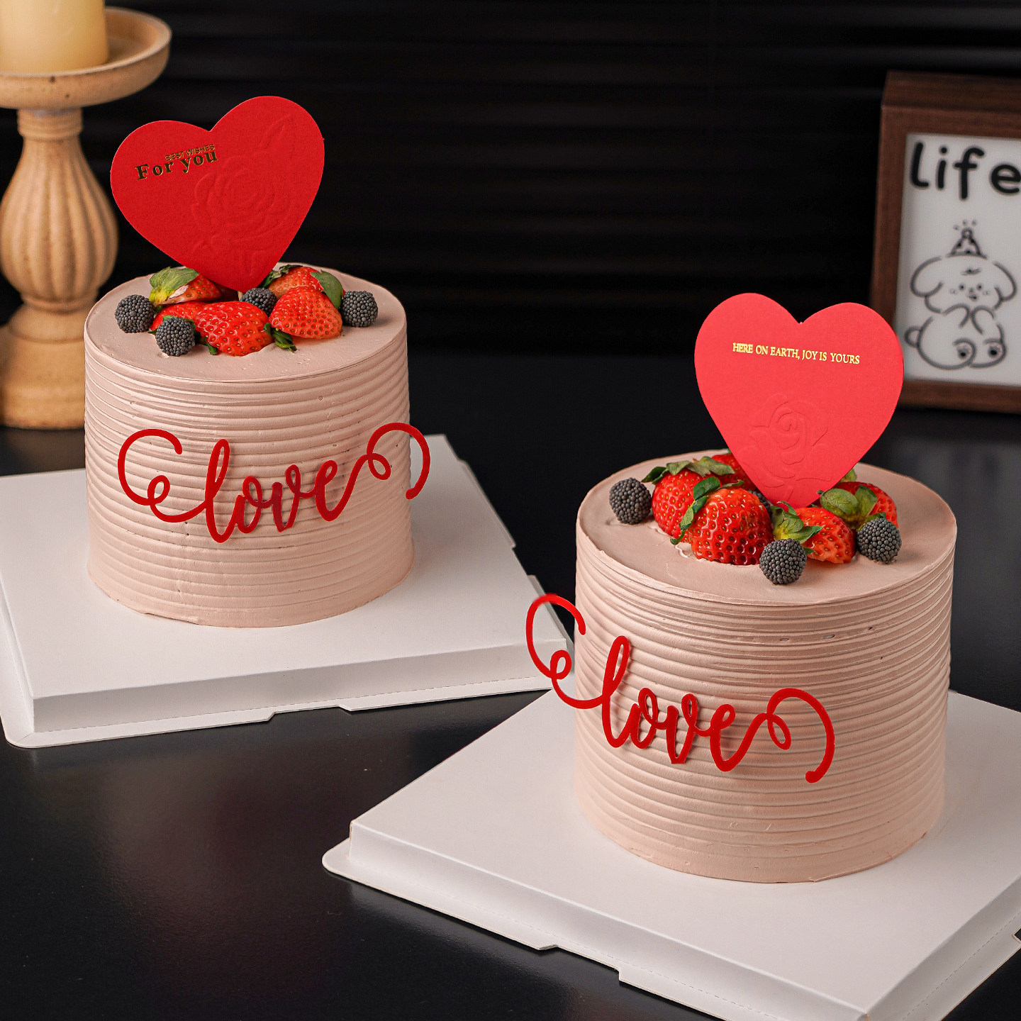 2.14情人节快乐蛋糕装饰爱心卡片情侣节日红色love亚克力烘焙插件,节庆用品/礼品,节日装扮用品,淘宝优惠券,粉丝福利购,淘宝优惠卷