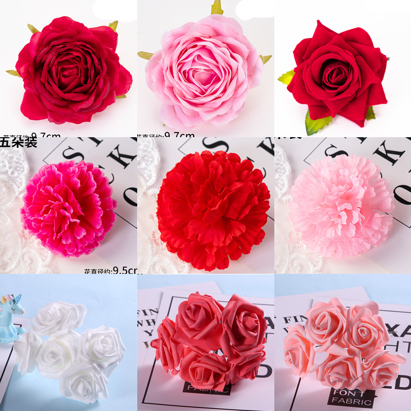 情人节仿真花瓣求婚礼物生日蛋糕