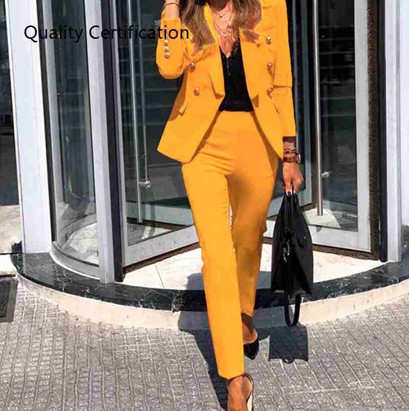 Suits Office Lady 2 Piece Set African Clothes