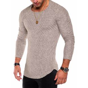 Men's long sleeve T-shirt shirt jacket 上衣T恤打底衫长袖男式