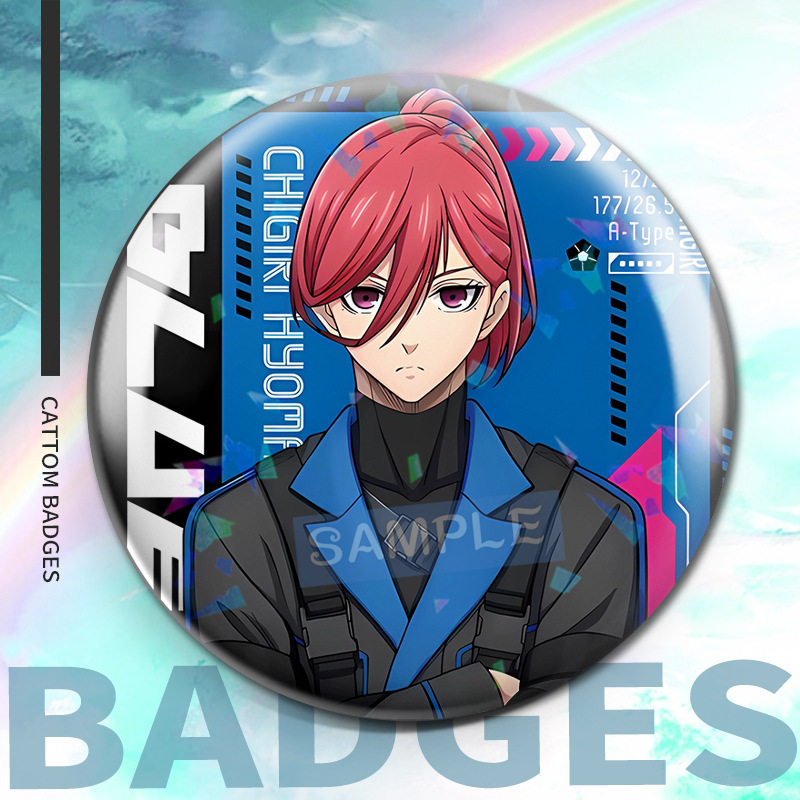 蓝色监狱蓝锁同人吧唧千切豹马蜂乐回凪诚士郎洁世一徽章二次元