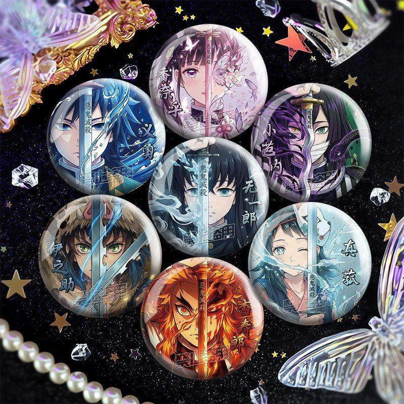 鬼灭之刃谷子吧唧同人义勇锖兔真菰蝴蝶忍无一郎伊之助炭治郎周边,模玩/动漫/周边/娃圈三坑/桌游,动漫徽章/立牌,淘宝优惠券,粉丝福利购,淘宝优惠卷