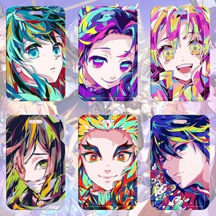 鬼灭之刃校园卡套初高中生二次元风无一郎杏寿郎义勇饭卡套水卡套