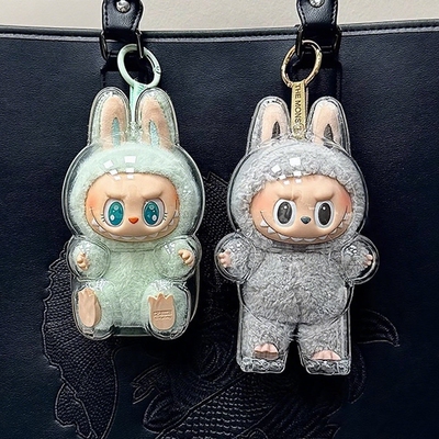 适用拉布布一二三代随身防尘罩子