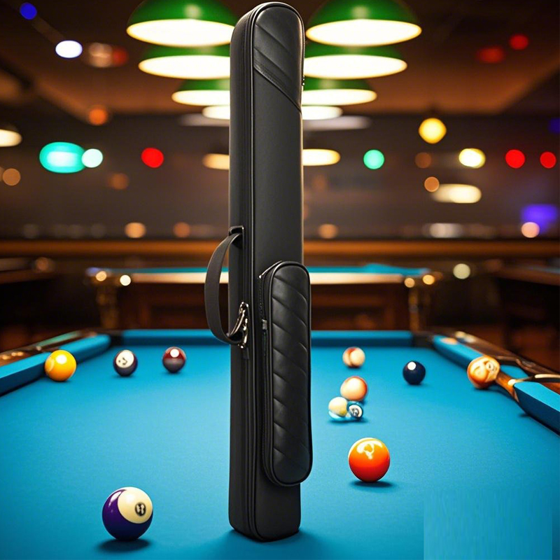 台球杆包4孔2前肢2尾把高品质牛津布材质1/2台球筒9球大头杆包