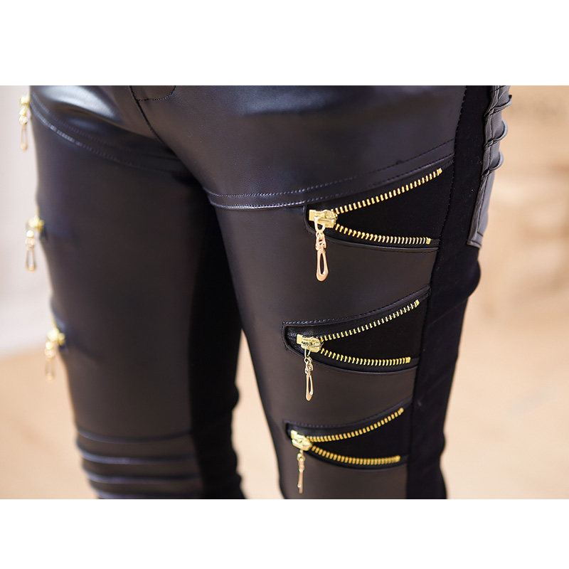 Pantalon cuir homme serré pour adolescent - Ref 1488962 Image 3