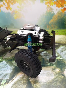 热销 D110 D90全开门车壳用金属车架 仿真机头V8波箱 拉杆版